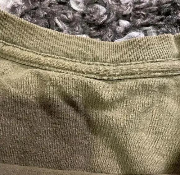 Hillstomp Stump Logo Olive Green Graphic Band T-Shirt - Picture 3 of 3